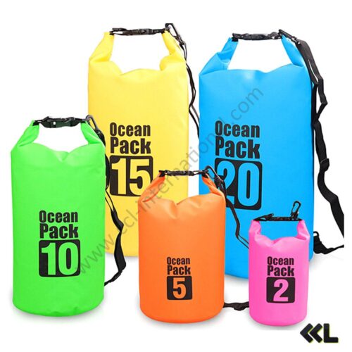 Waterproof Ocean Pack PVC Tarpaulin Rafting Swim Dry Bag